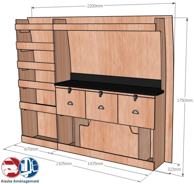 Etabli latéral Droite ETAD106-N - vue 3