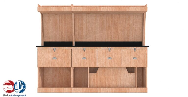 Etabli latéral Droite ETAD107-N - vue 2