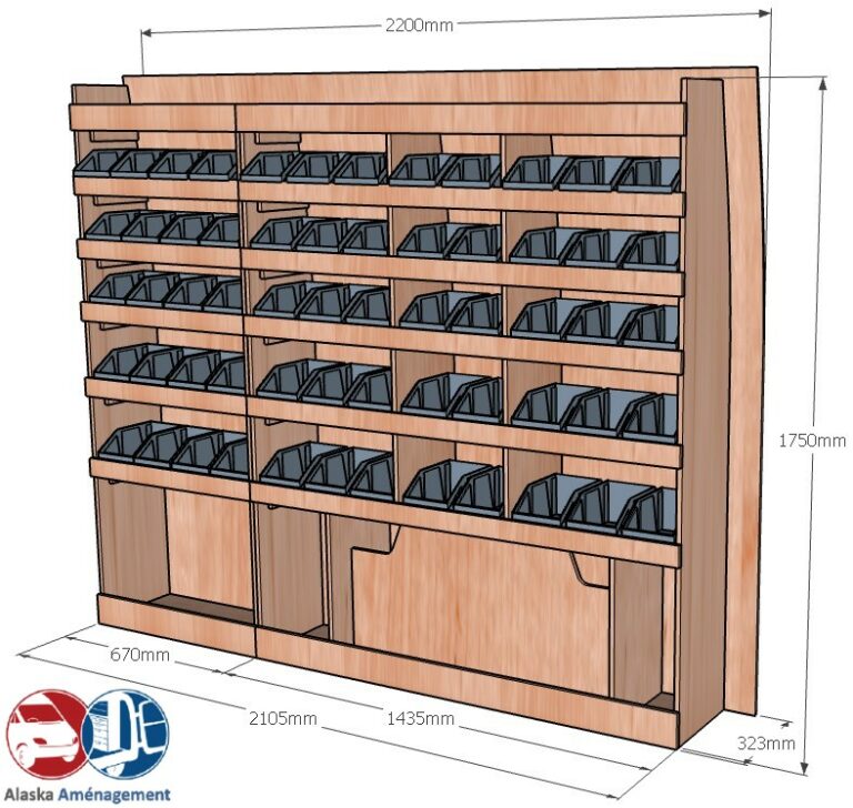 Meuble latéral Droite KRD101-N - vue 3