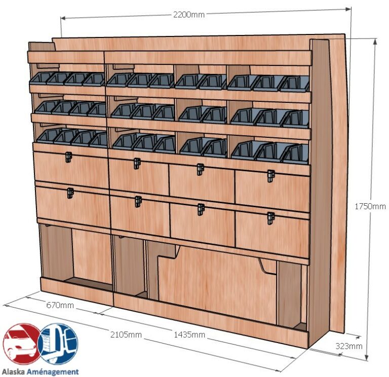 Meuble latéral Droite KRD102-N - vue 3