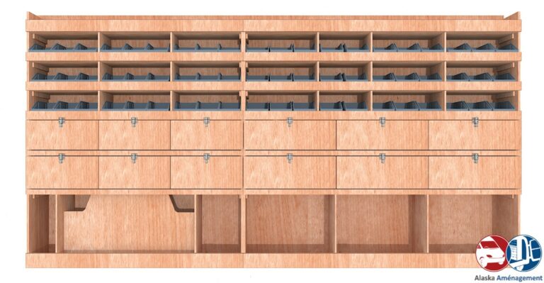 Meuble latéral Gauche KRG002-N - vue 2