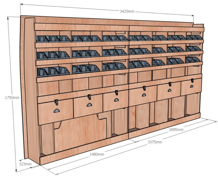 Meuble latéral Gauche KRG004-N - vue 3