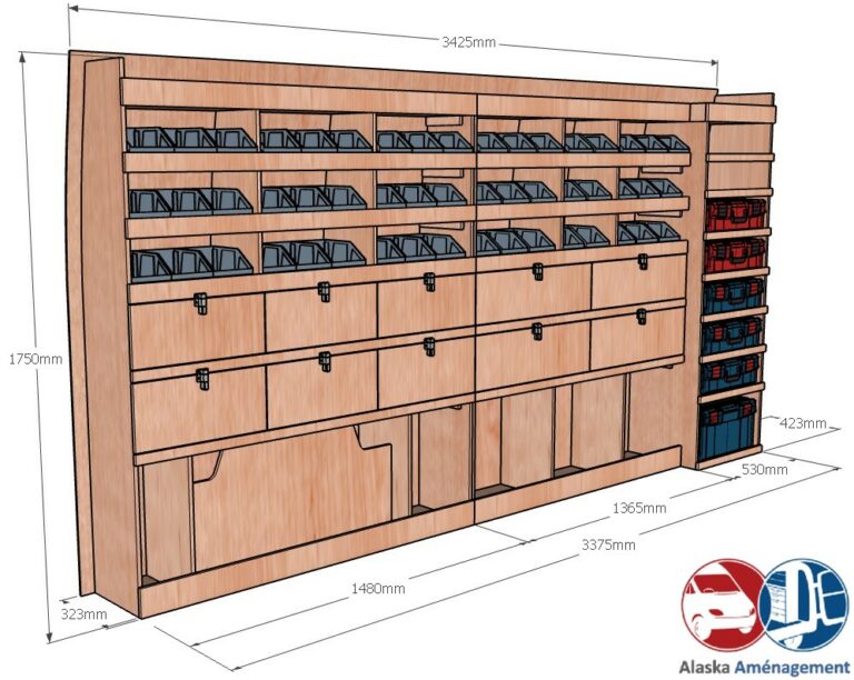 Meuble latéral Gauche KRMG002-N - vue 3
