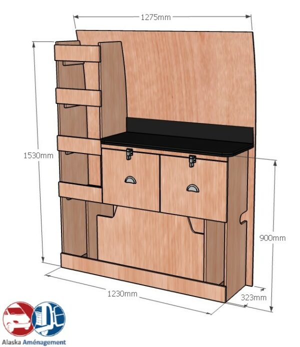 Master III L1H1 ETAD106 COTES - Aménagement Utilitaire Île-de-France & Livraison