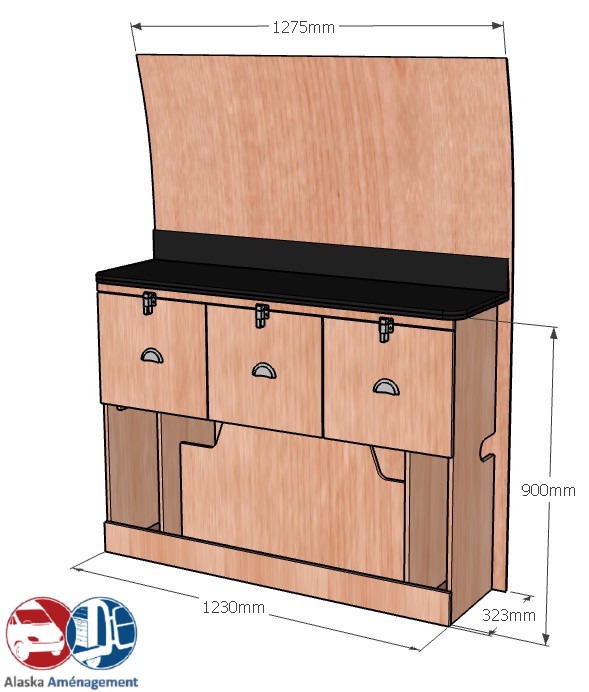 Master III L1H1 ETAD107 COTES - Aménagement Utilitaire Île-de-France & Livraison
