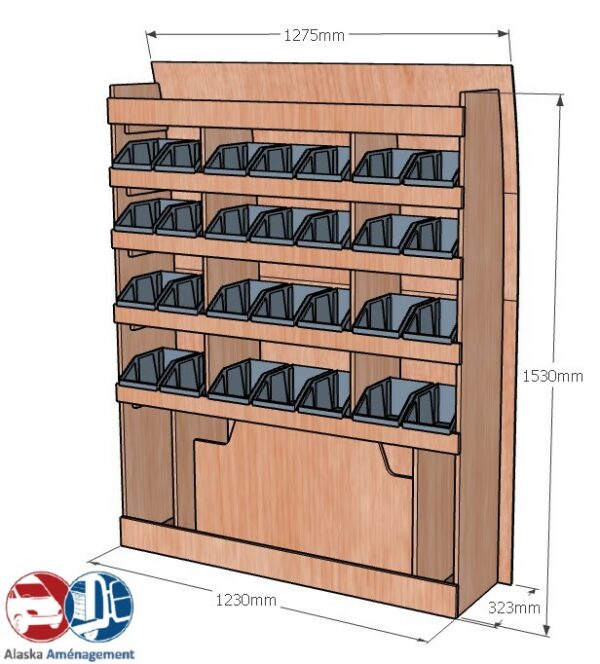 Master III L1H1 KRD101 COTES - Aménagement Utilitaire Île-de-France & Livraison