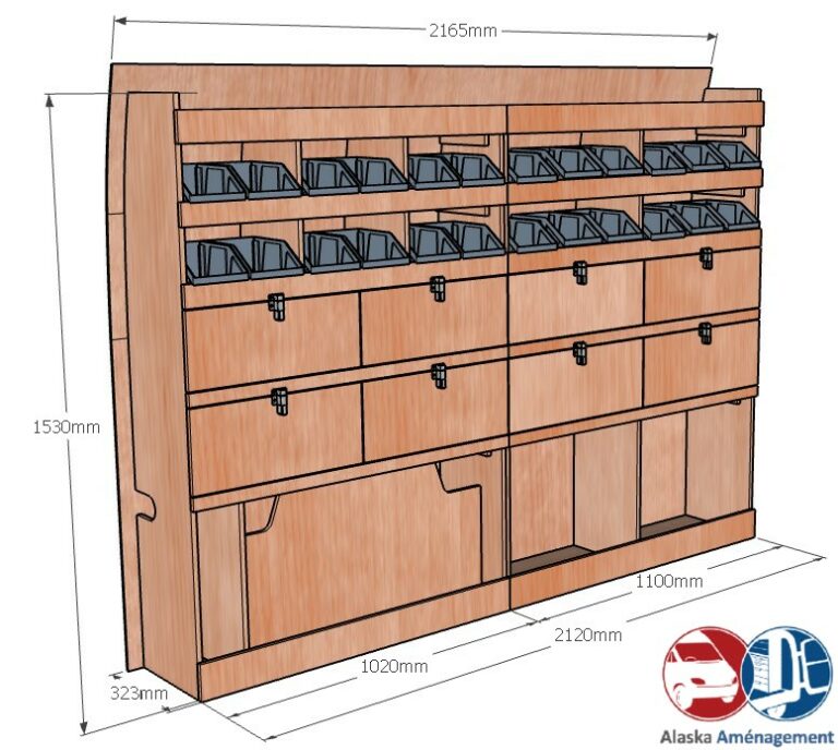 Meuble latéral Gauche KRG002-N - vue 3