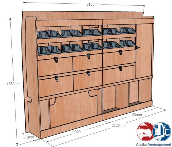 Master III L1H1 KRG003 COTES - Aménagement Utilitaire Île-de-France & Livraison