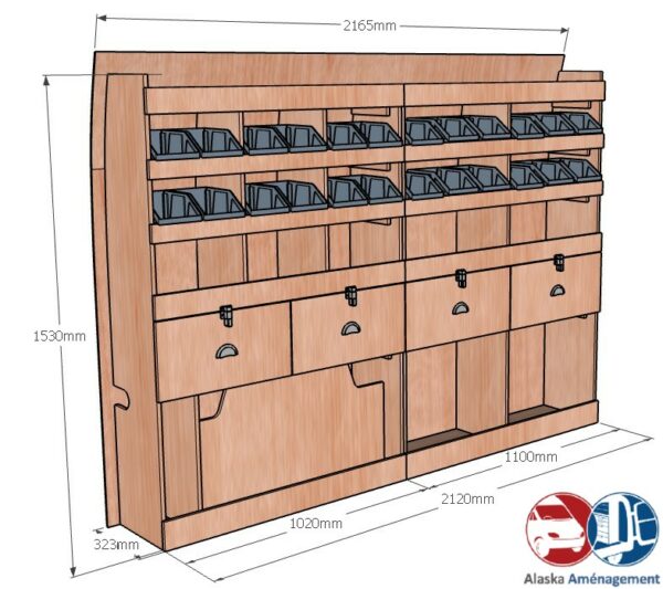 Master III L1H1 KRG004 COTES - Aménagement Utilitaire Île-de-France & Livraison