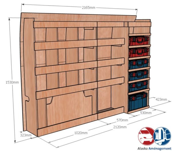 Master III L1H1 KRMG COTES - Aménagement Utilitaire Île-de-France & Livraison