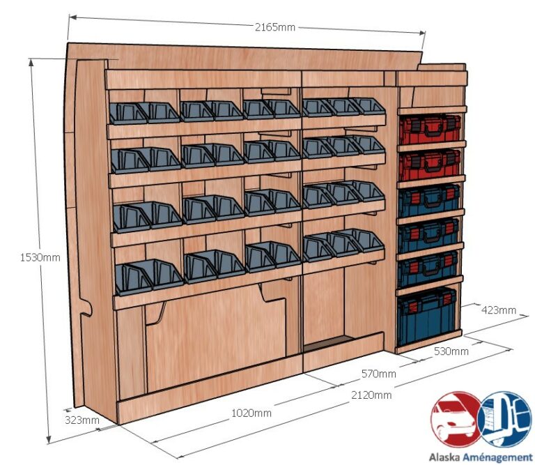 Meuble latéral Gauche KRMG001-N - vue 3
