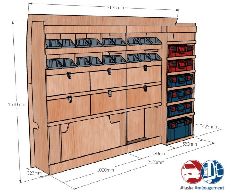Meuble latéral Gauche KRMG002-N - vue 3
