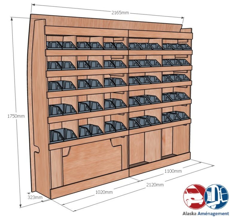Meuble latéral Gauche KRG001-N - vue 3