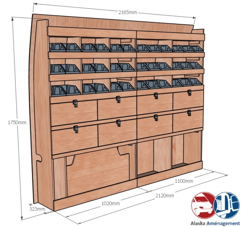 Meuble latéral Gauche KRG002-N - vue 3