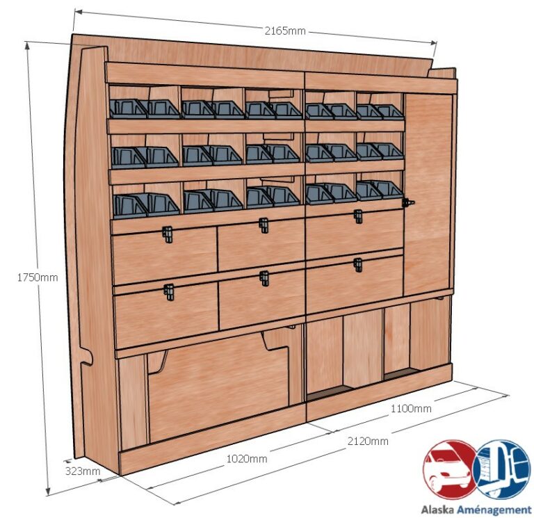 Meuble latéral Gauche KRG003-N - vue 3