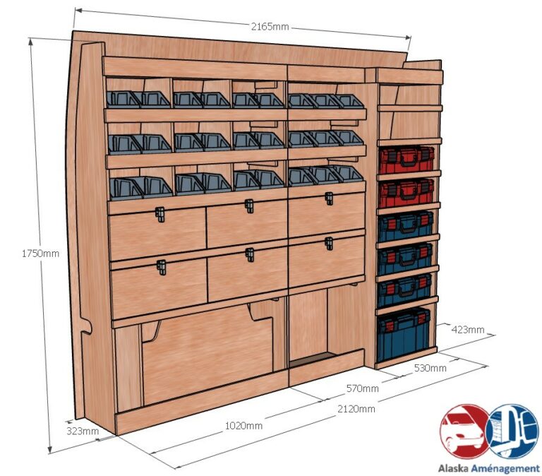 Meuble latéral Gauche KRMG002-N - vue 3