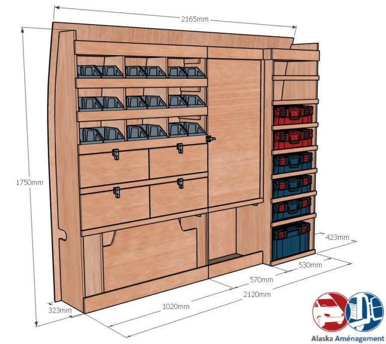 Meuble latéral Gauche KRMG003-N - vue 3