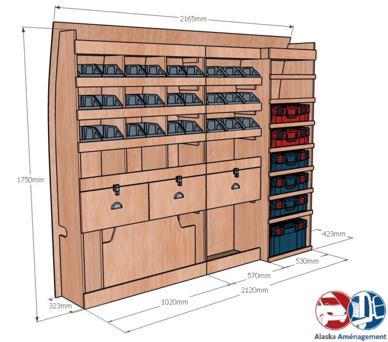 Meuble latéral Gauche KRMG004-N - vue 3