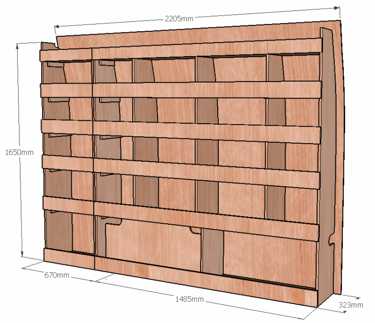 Meuble latéral Droite KRD-N - vue 4