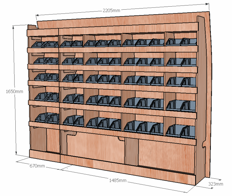 Meuble latéral Droite KRD101-N - vue 4