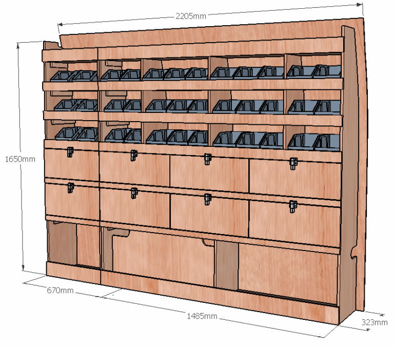 Meuble latéral Droite KRD102-N - vue 4