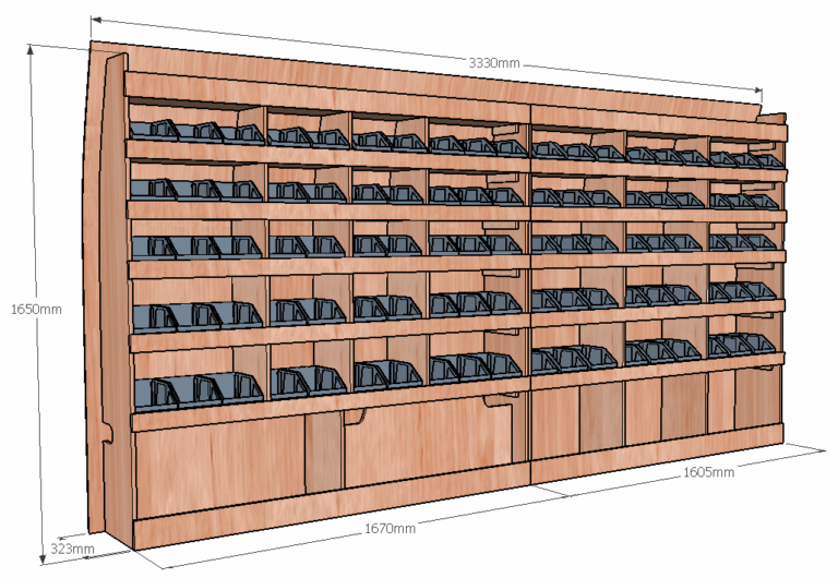 Meuble latéral Gauche KRG001-N - vue 4