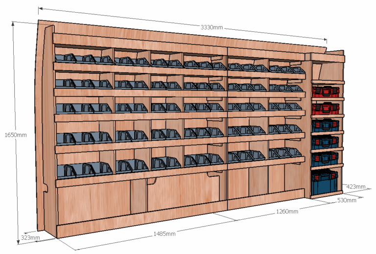 Meuble latéral Gauche KRMG001-N - vue 4