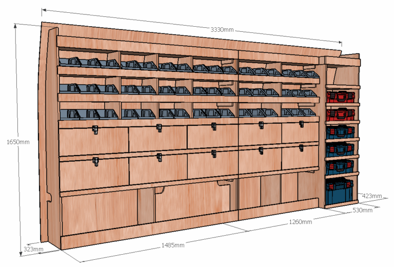 Meuble latéral Gauche KRMG002-N - vue 4