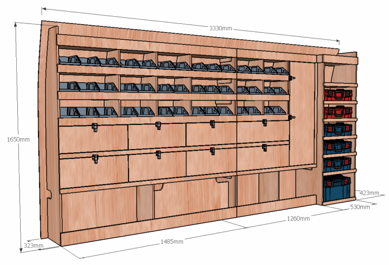 Meuble latéral Gauche KRMG003-N - vue 4