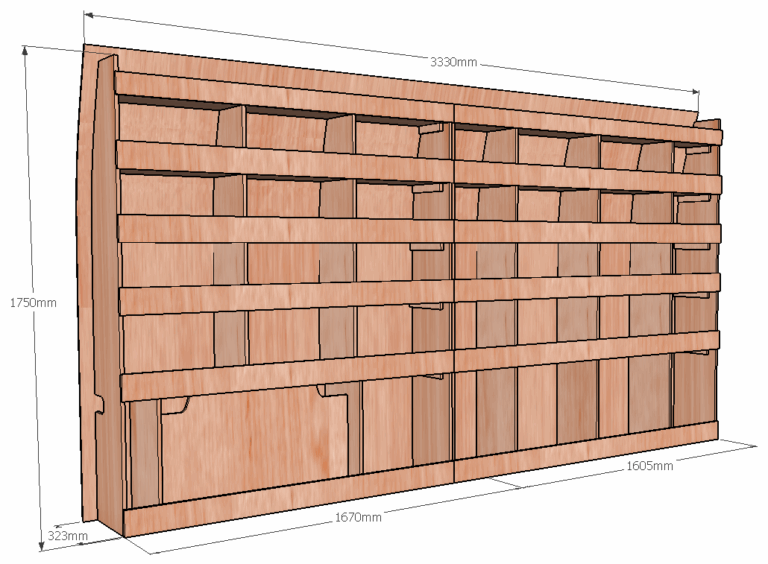 Meuble latéral Gauche KRG-N - vue 3