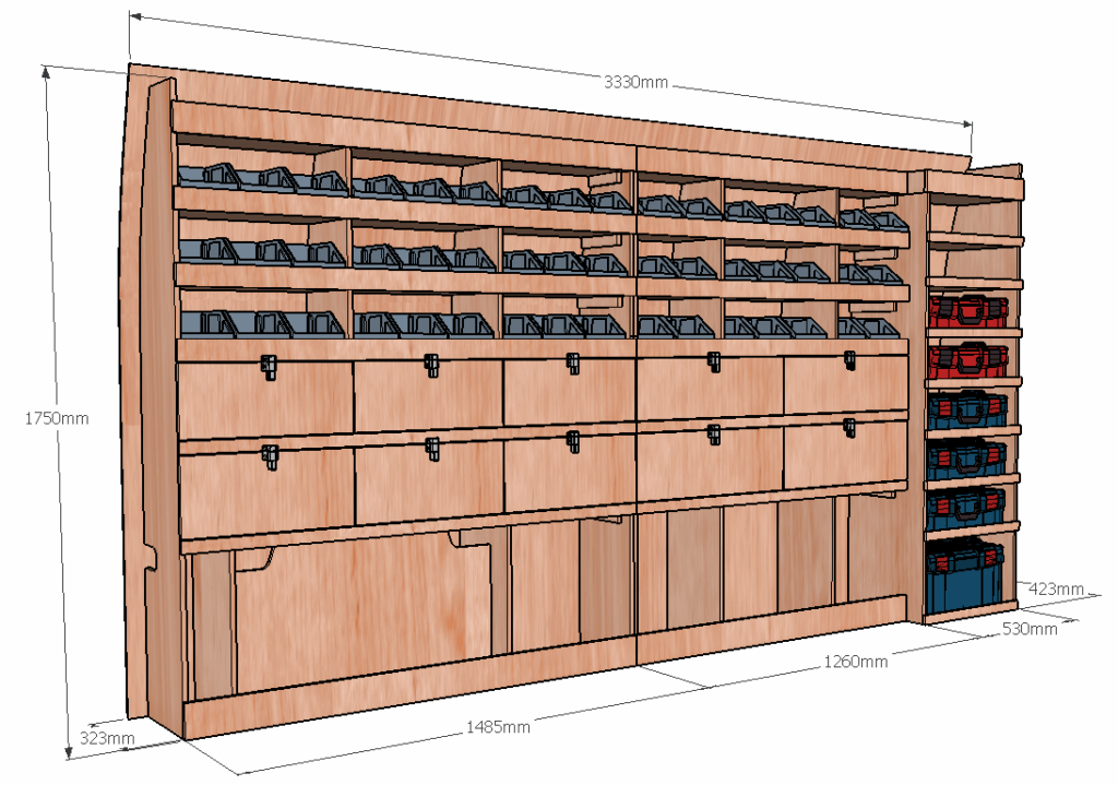 Master III L3H2 – T – KRMG002 COTES - Aménagement Utilitaire Île-de-France & Livraison