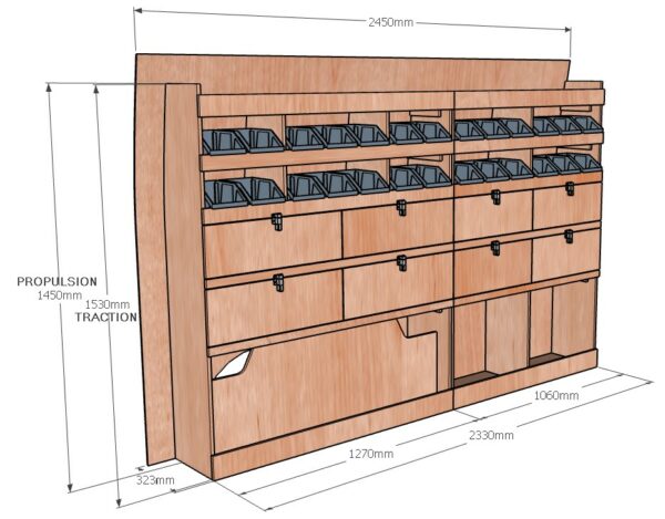 Sprinter III L1H1 32N 33N KRG002 COTES - Aménagement Utilitaire Île-de-France & Livraison