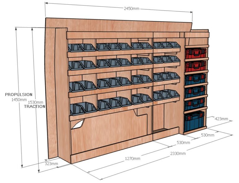 Meuble latéral Gauche KRMG001-N - vue 3