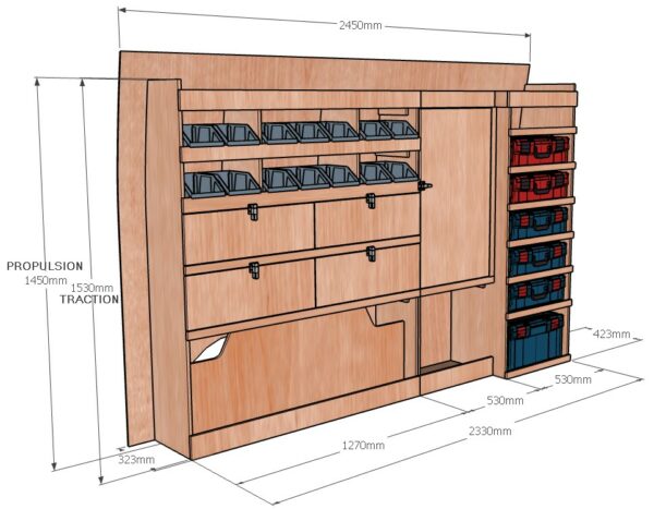 Sprinter III L1H1 32N 33N KRMG003 COTES - Aménagement Utilitaire Île-de-France & Livraison