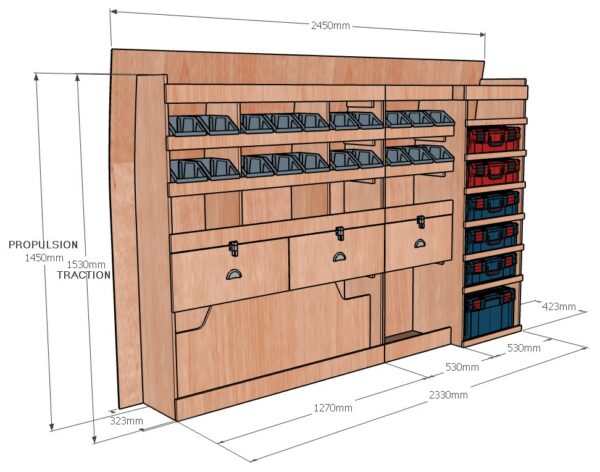 Sprinter III L1H1 32N 33N KRMG004 COTES - Aménagement Utilitaire Île-de-France & Livraison