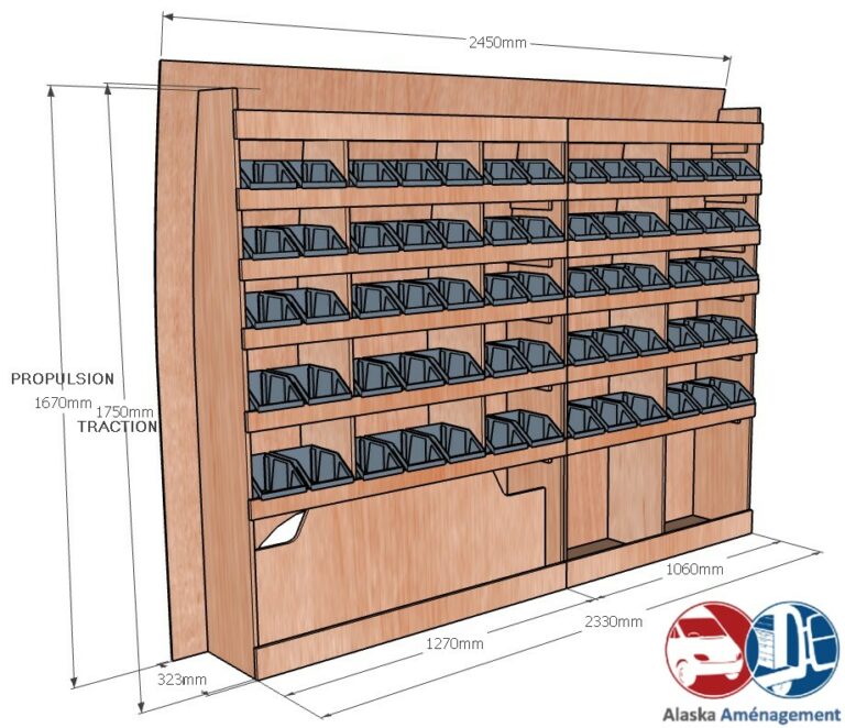 Meuble latéral Gauche KRG001-N - vue 3