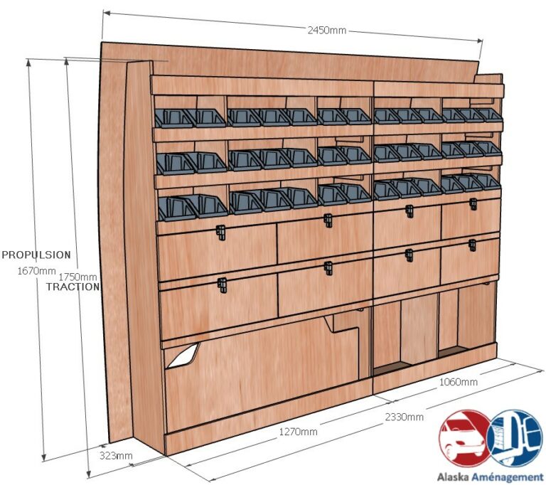 Meuble latéral Gauche KRG002-N - vue 3