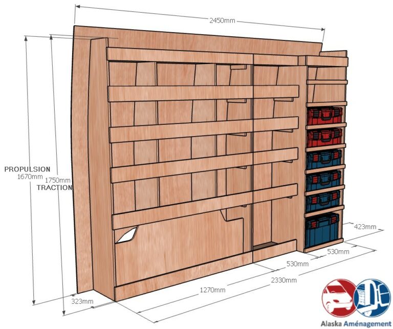 Meuble latéral Gauche KRMG-N - vue 3