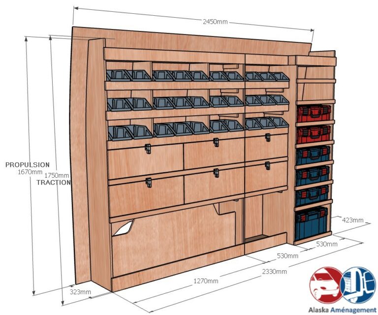 Meuble latéral Gauche KRMG002-N - vue 3