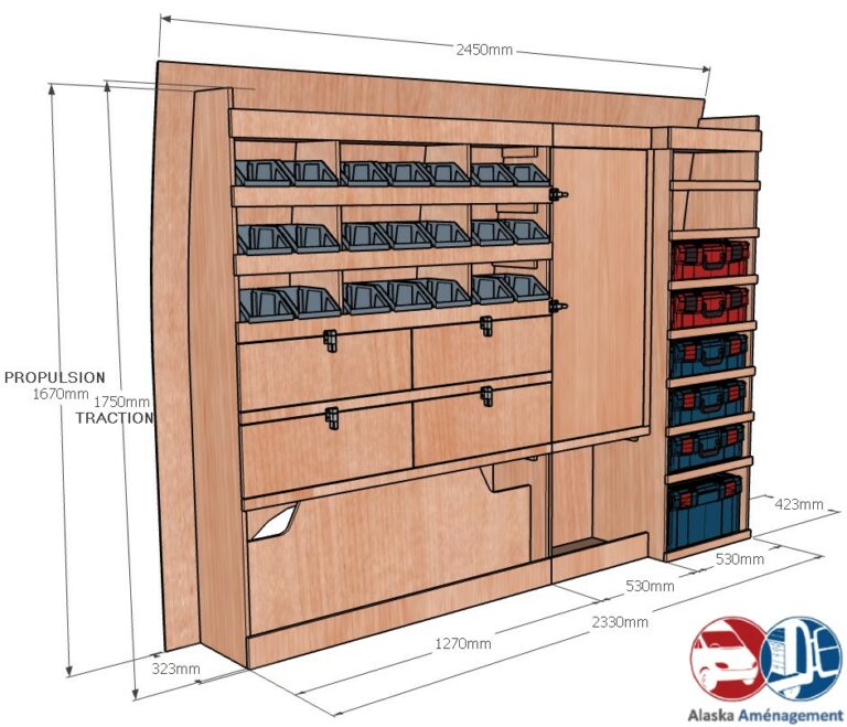 Meuble latéral Gauche KRMG003-N - vue 3