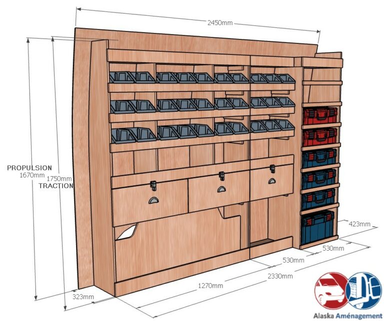 Meuble latéral Gauche KRMG004-N - vue 3