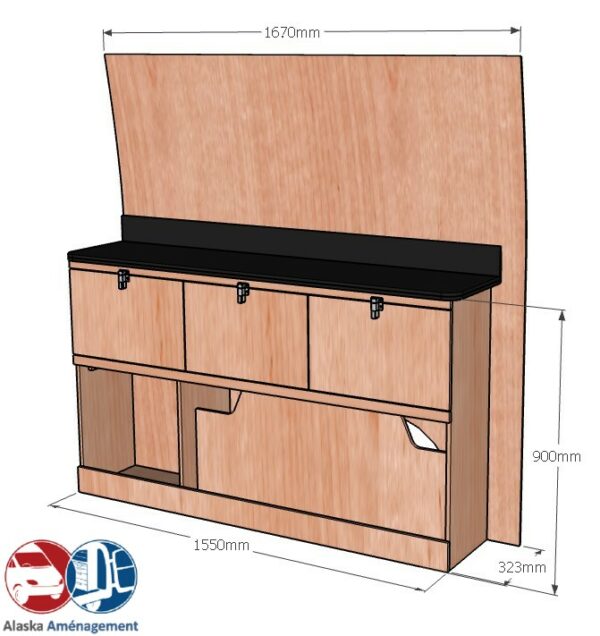 Sprinter III L2H1 – 39N – ETAD105 COTES - Aménagement Utilitaire Île-de-France & Livraison