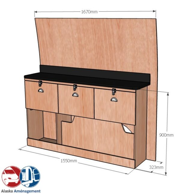 Sprinter III L2H1 – 39N – ETAD107 COTES - Aménagement Utilitaire Île-de-France & Livraison