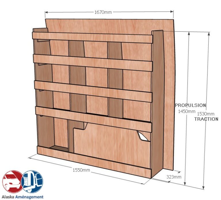 Meuble latéral Droite KRD-N - vue 3