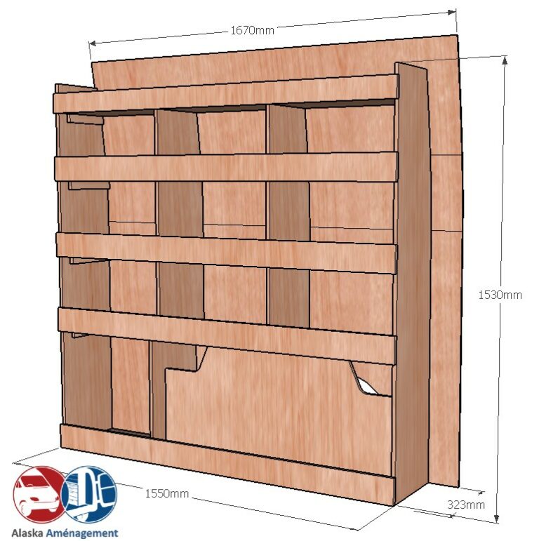 Meuble latéral Droite KRD-N - vue 3