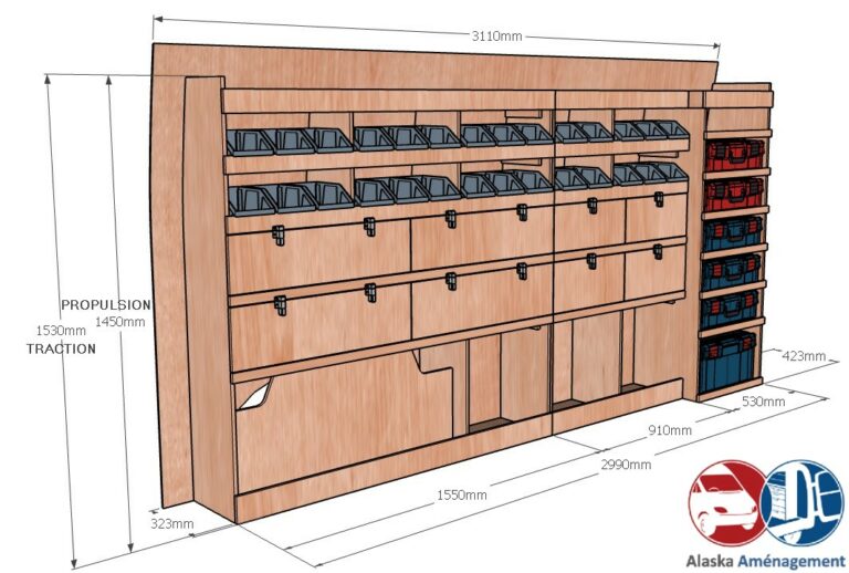 Meuble latéral Gauche KRMG002-N - vue 3