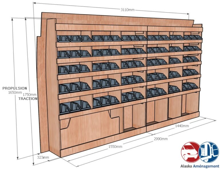 Meuble latéral Gauche KRG001-N - vue 3