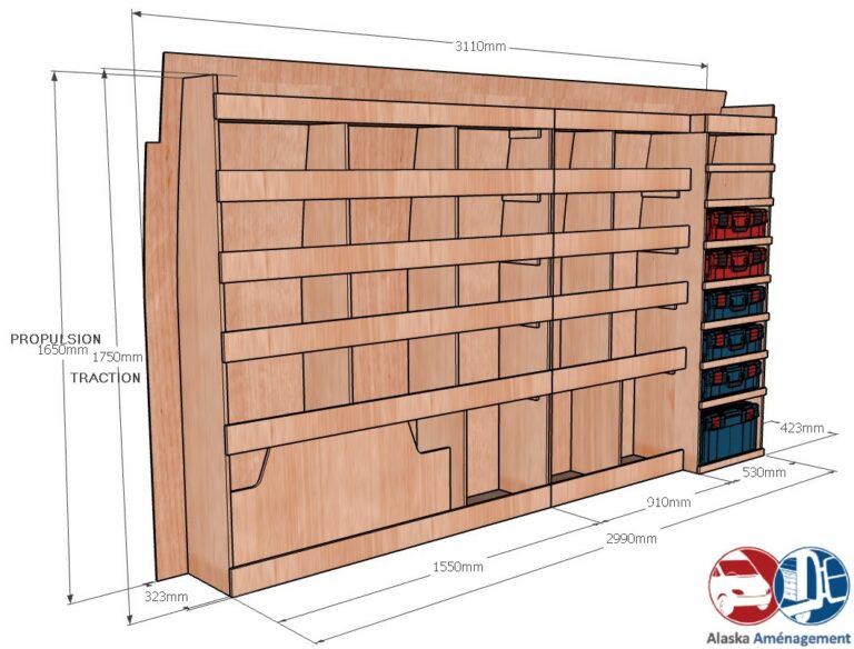 Meuble latéral Gauche KRMG-N - vue 3