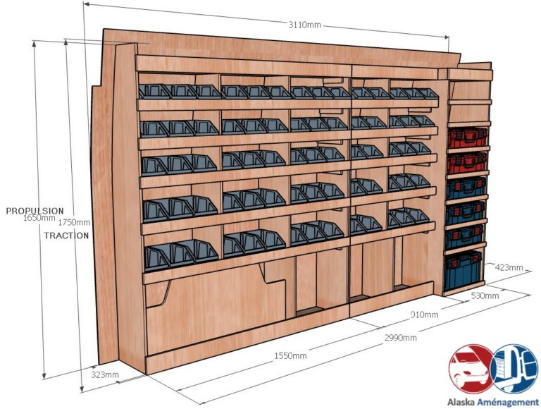 Meuble latéral Gauche KRMG001-N - vue 3