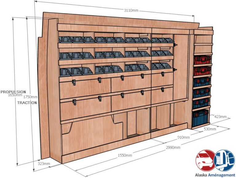 Meuble latéral Gauche KRMG003-N - vue 3